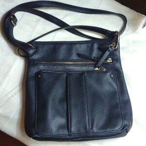 Black crossbody purse